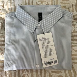 Lululemon NWT New Venture Classic-Fit Long-Sleeve Shirt